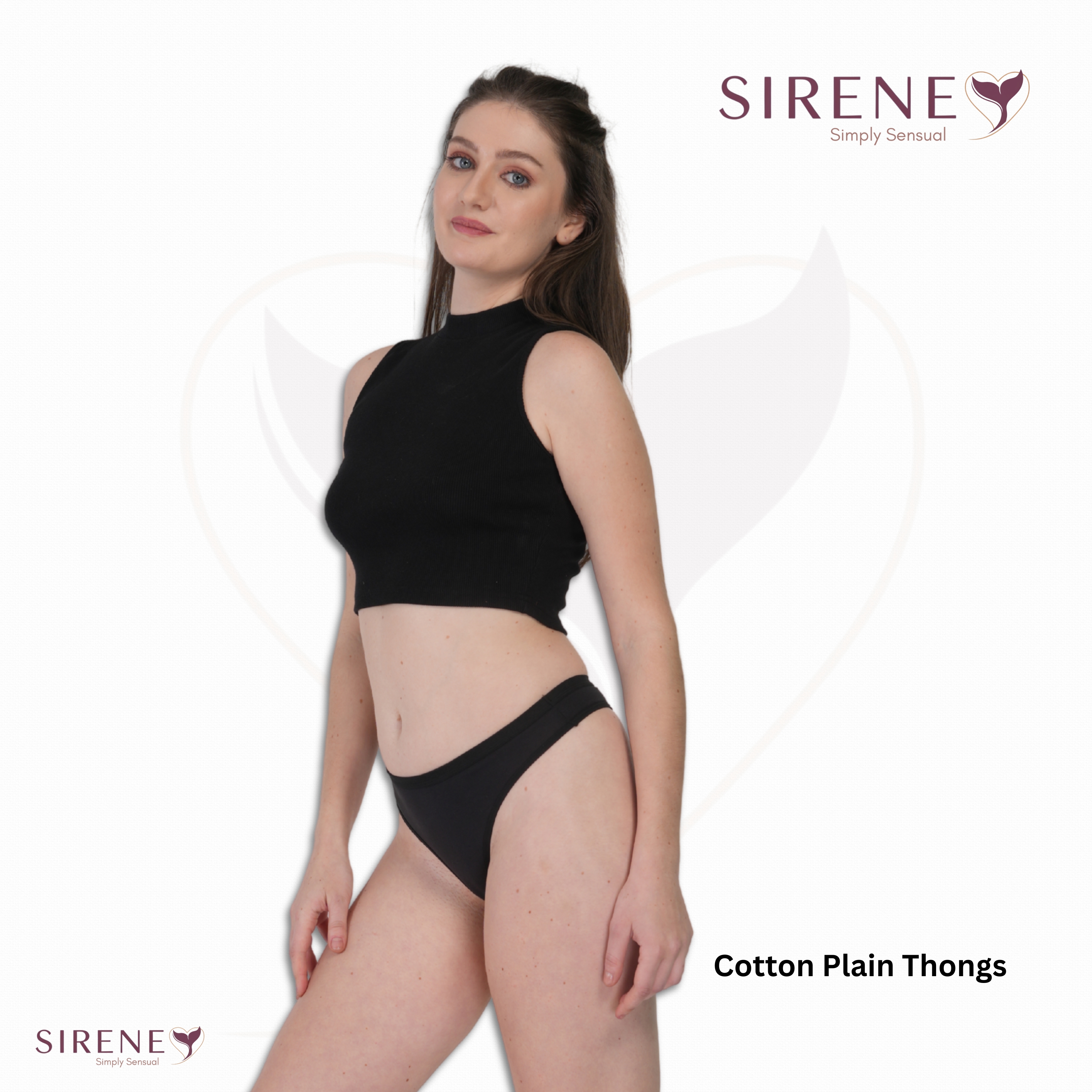 Cotton Plain Thongs