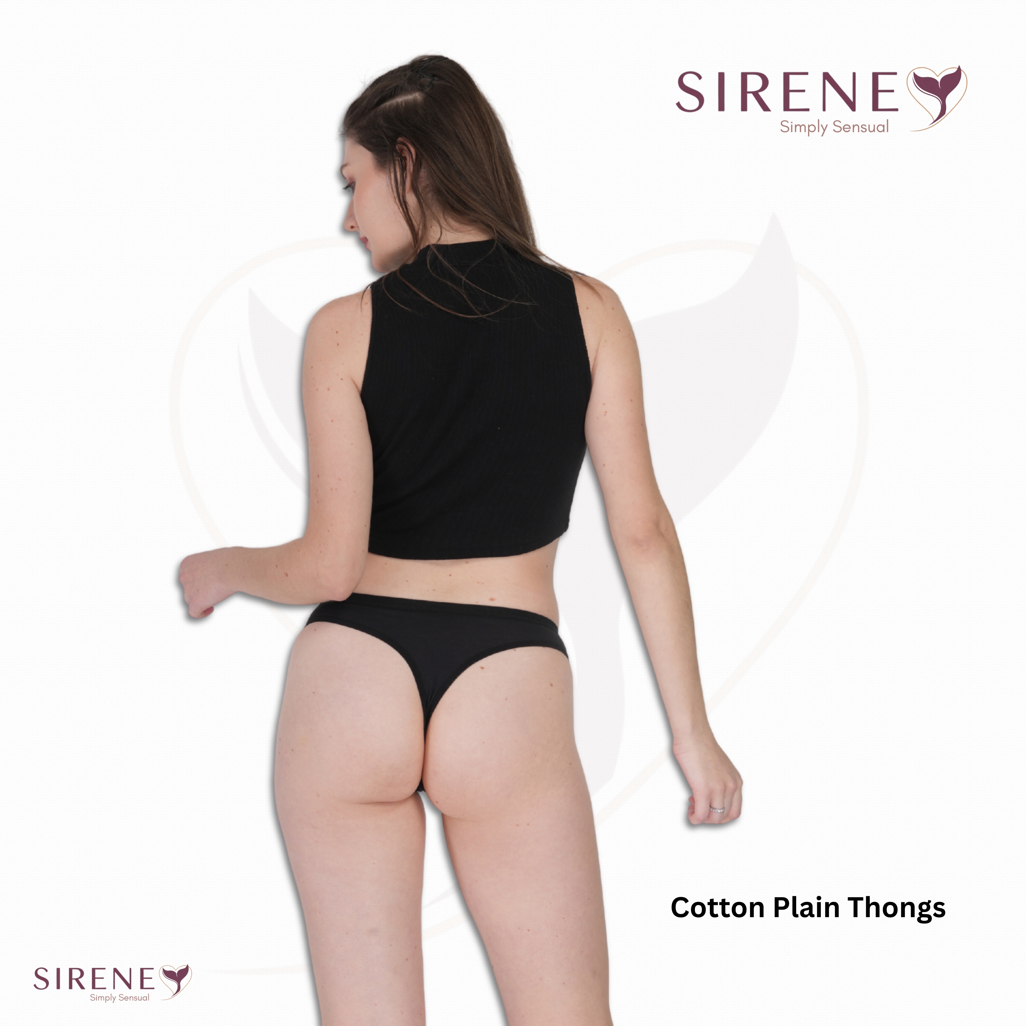 Cotton Plain Thongs