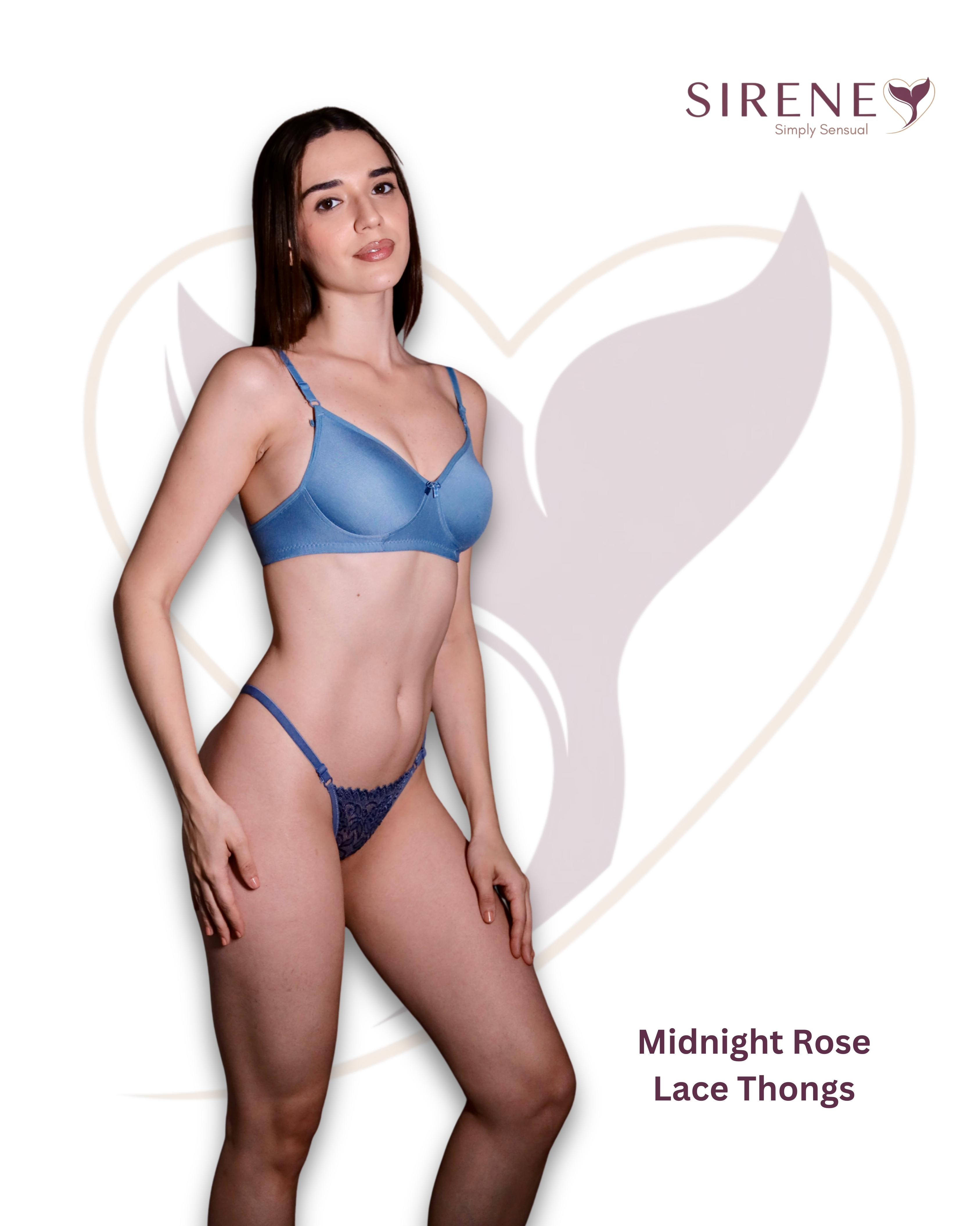Midnight Rose Lace Thongs