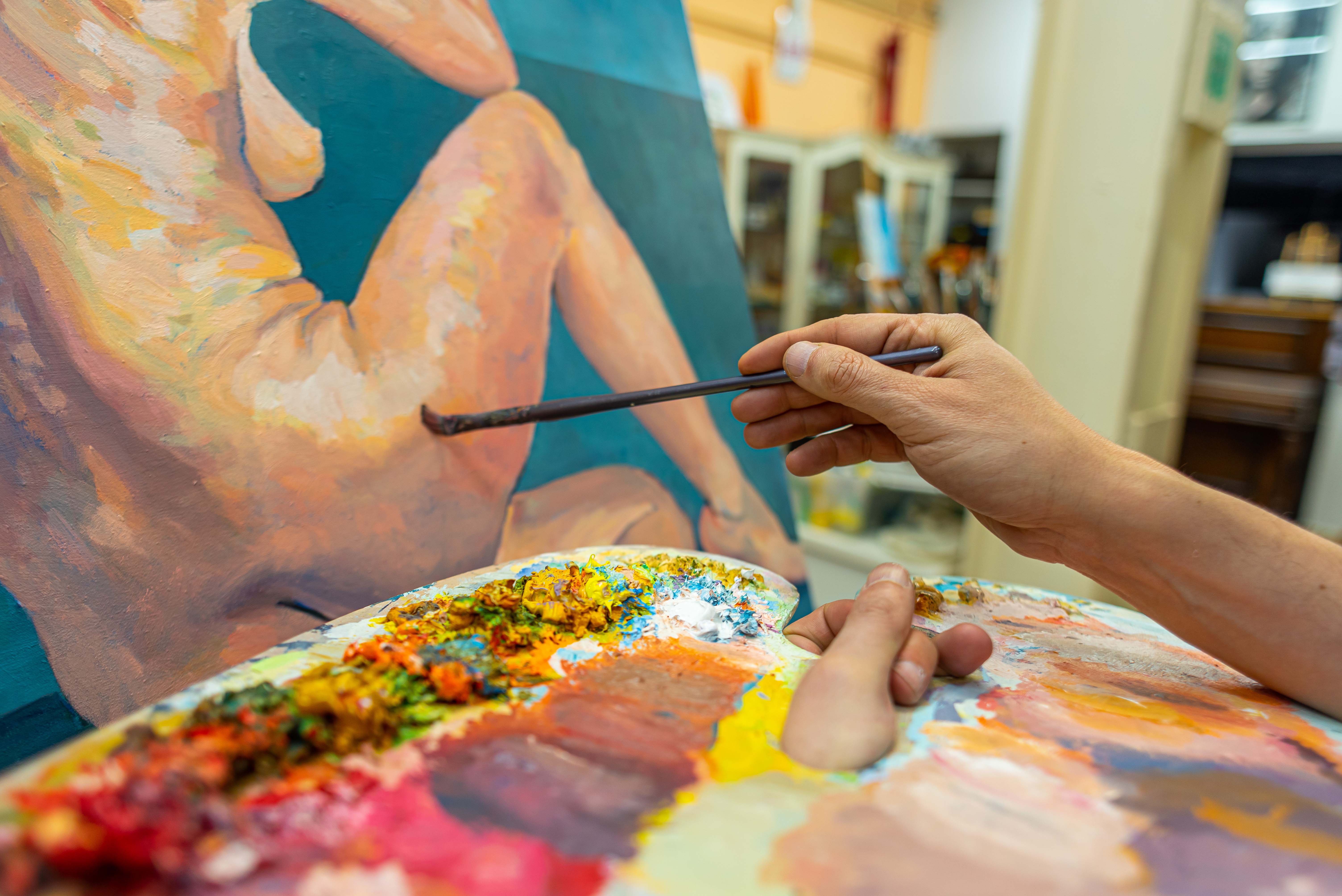 Mensualidad Clases de Pintura TODOS LOS NIVELES