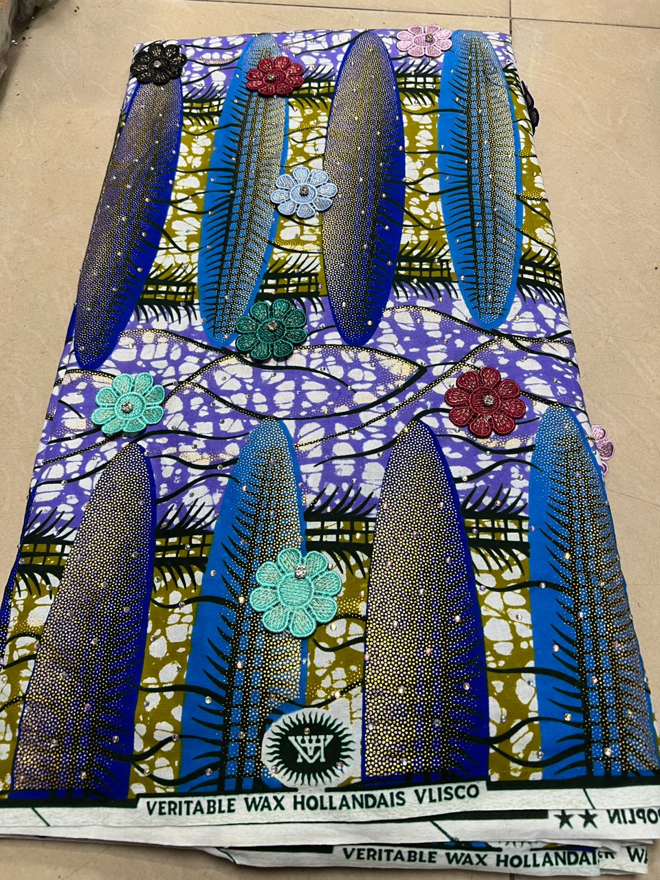Vlisco Veritable Wax Hollandais Fabrics