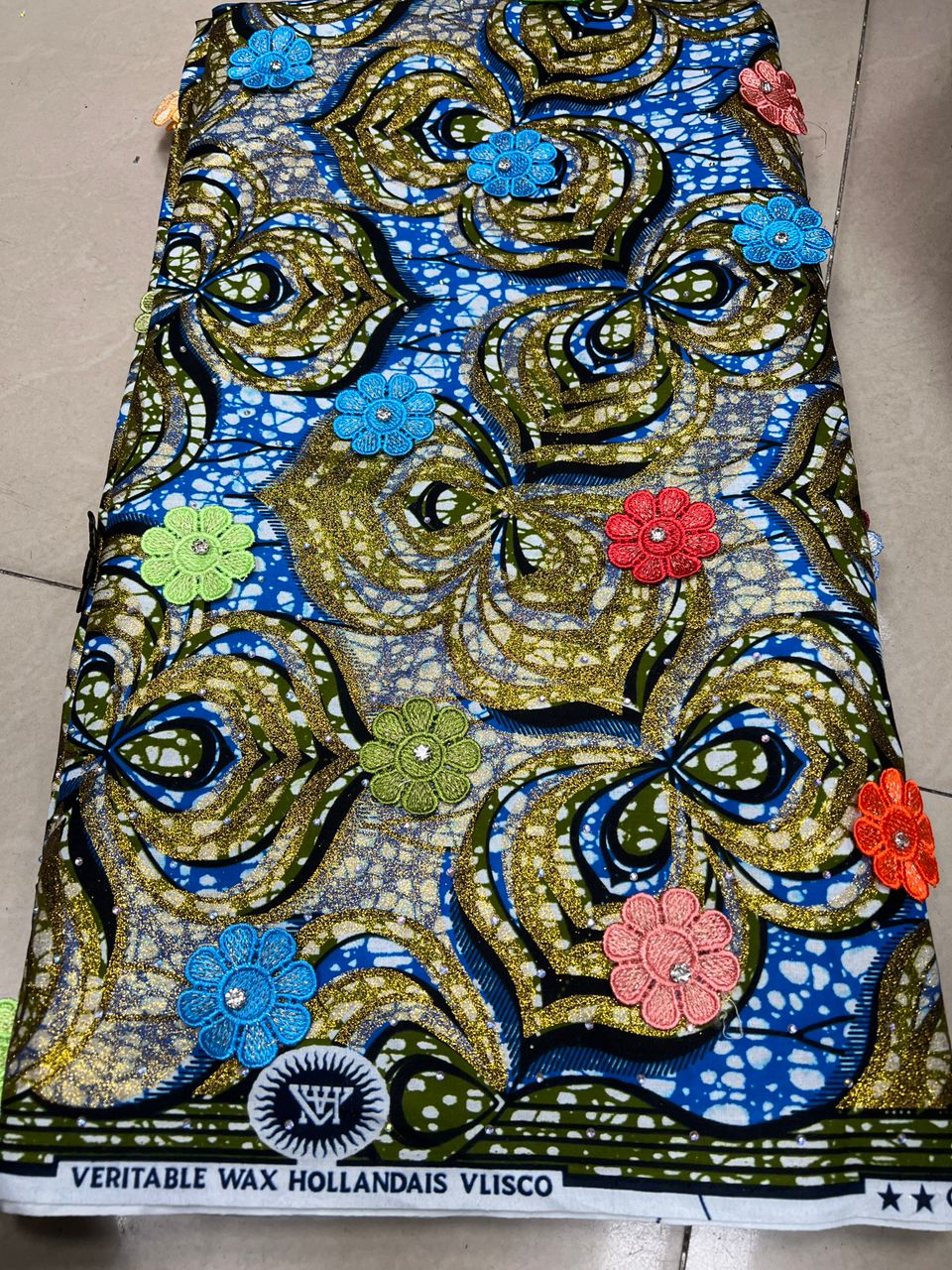 Vlisco Veritable Wax Hollandais Fabrics