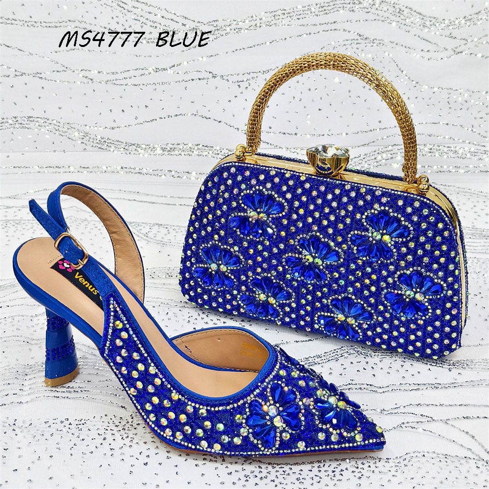 Luxurious Crystal Embellished Shoes and Clutch Purses (Pre-Order)