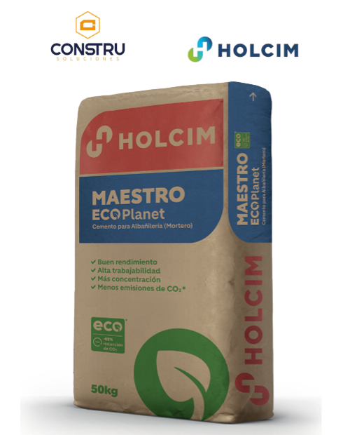 CEMENTO PARA ALBAÑILERÍA (Mortero) MAESTRO ECOPlanet