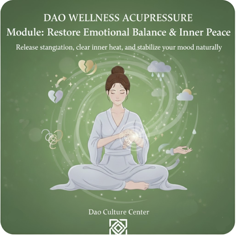 Dao Wellness Acupressure · Restore Emotional Balance & Inner Peace