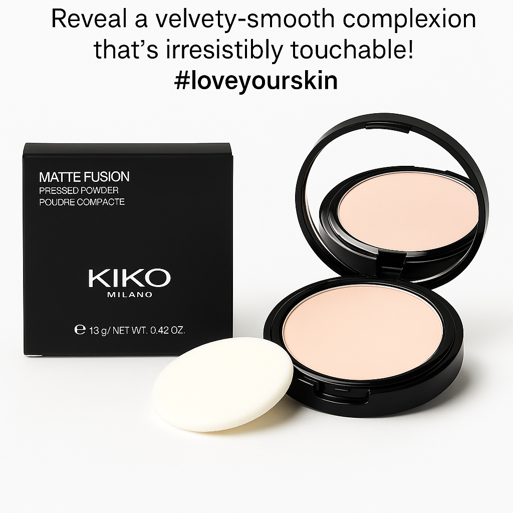 KIKO Milano Matte Fusion Pressed Powder