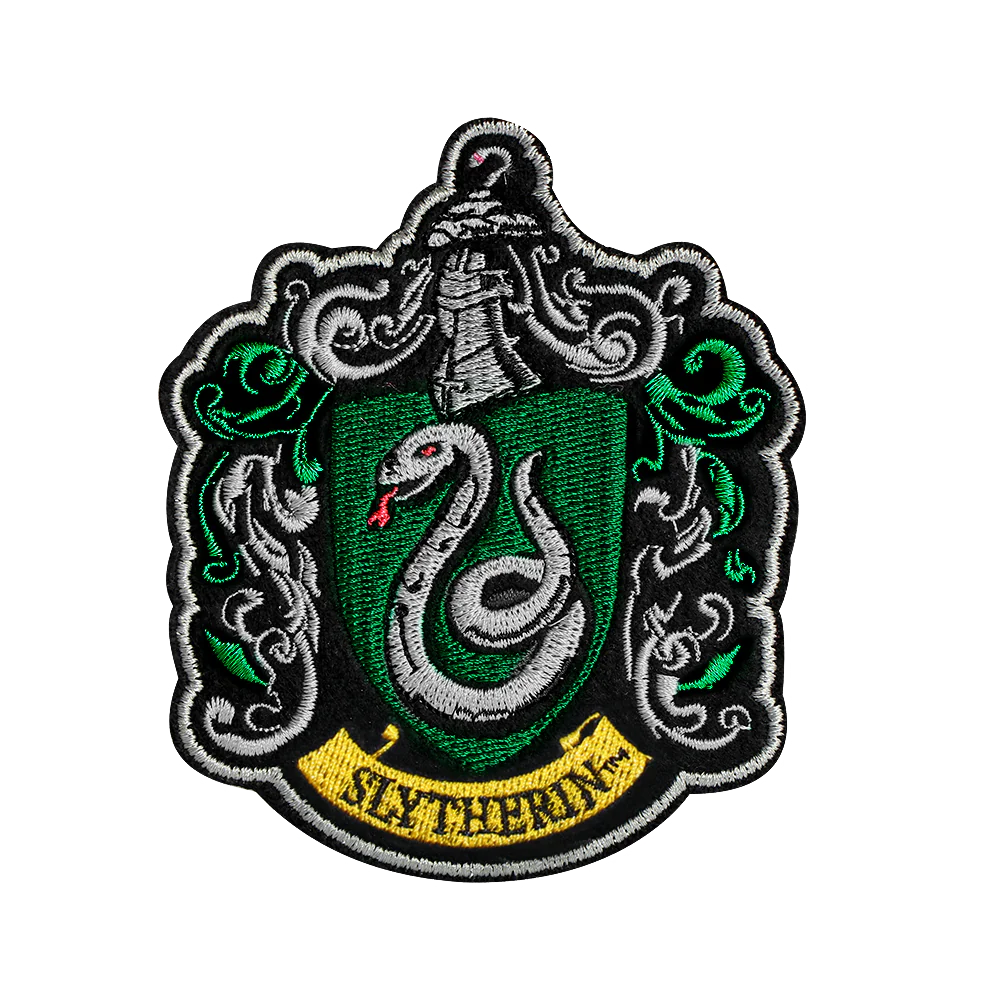 Set of 6 Harry Potter Crests Patches ( Iron-on)