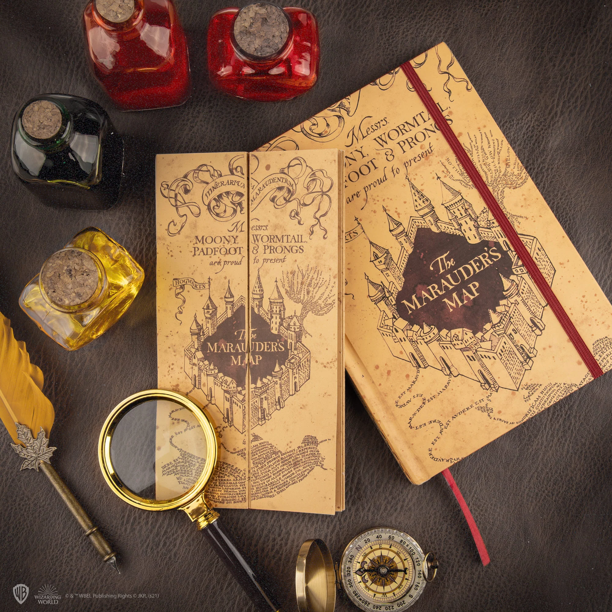 Notebook-Foldable Marauder’s Map