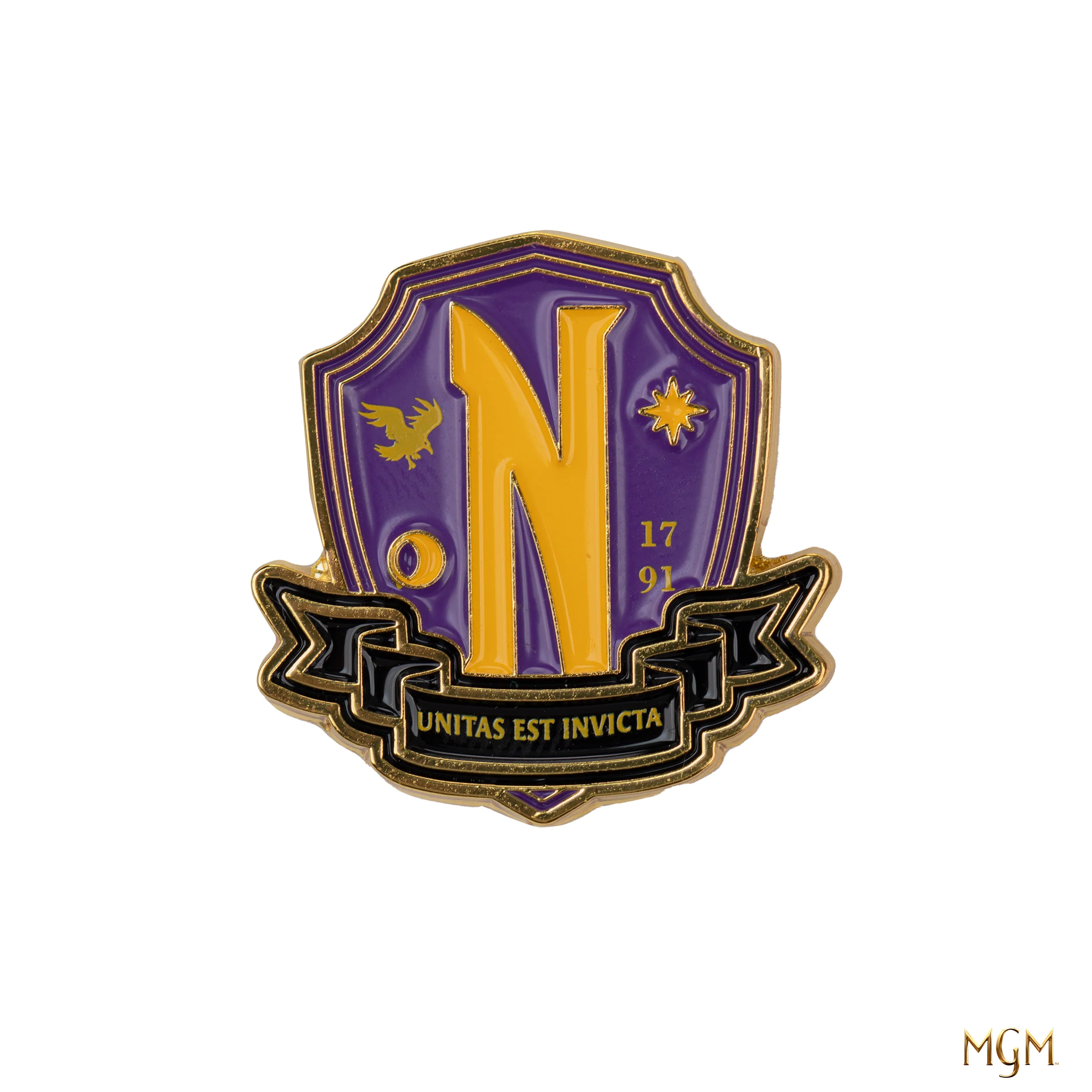 Wednesday Set Of 2 Pin Badge-Nevermore Academy