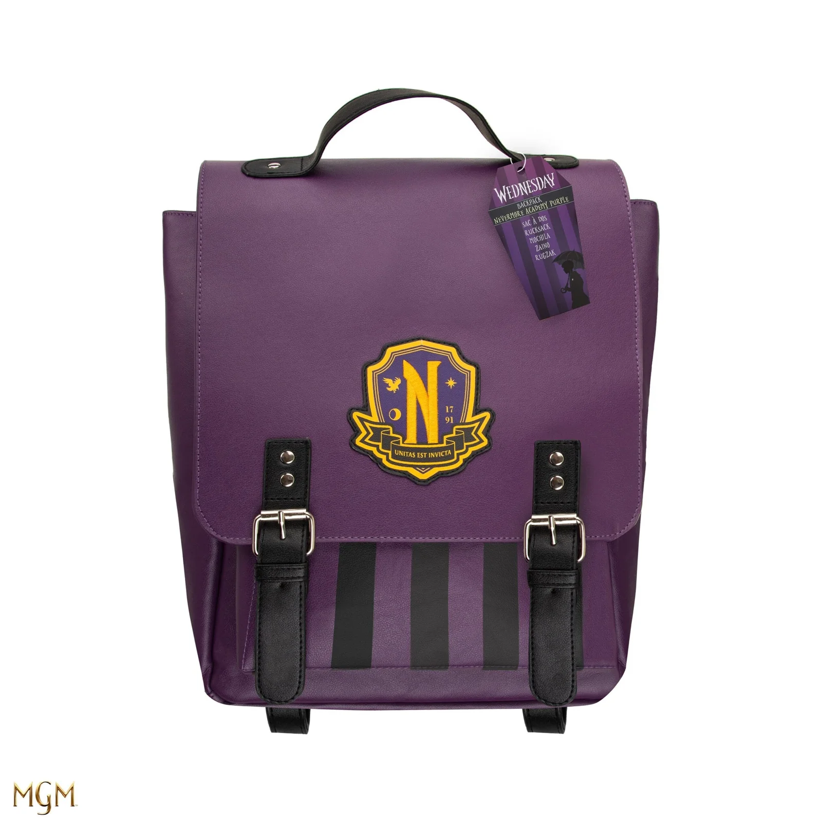Wednesday - Backpack Nevermore Academy Purple