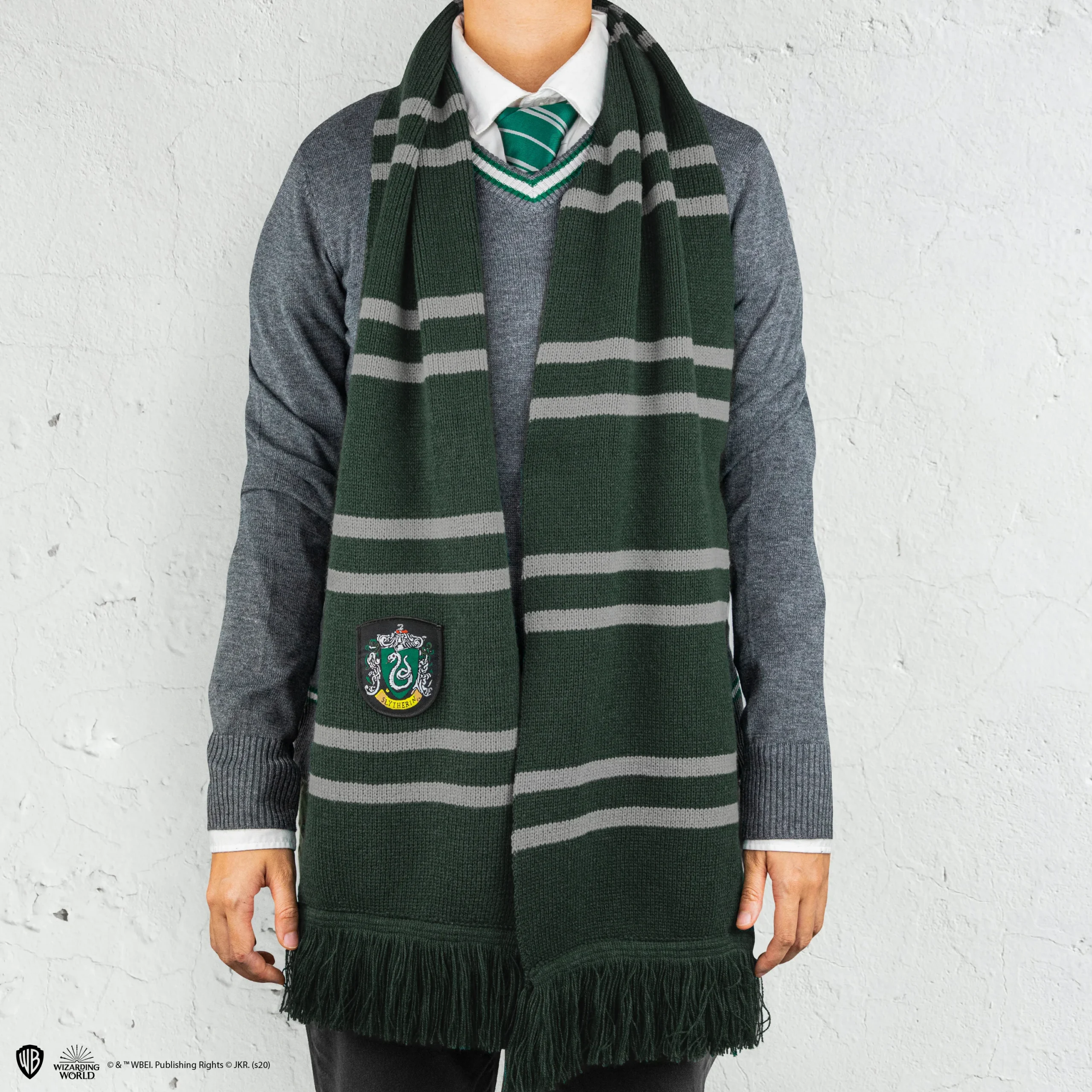 Scarf acrylic – Slytherin