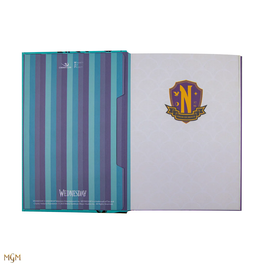 Hard Cover Notebook – Wednesday and Enid