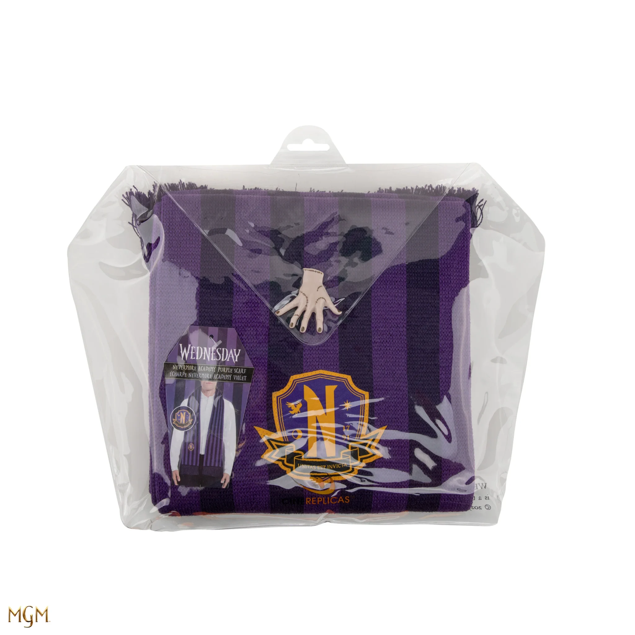 Scarf – Nevermore Academy Purple