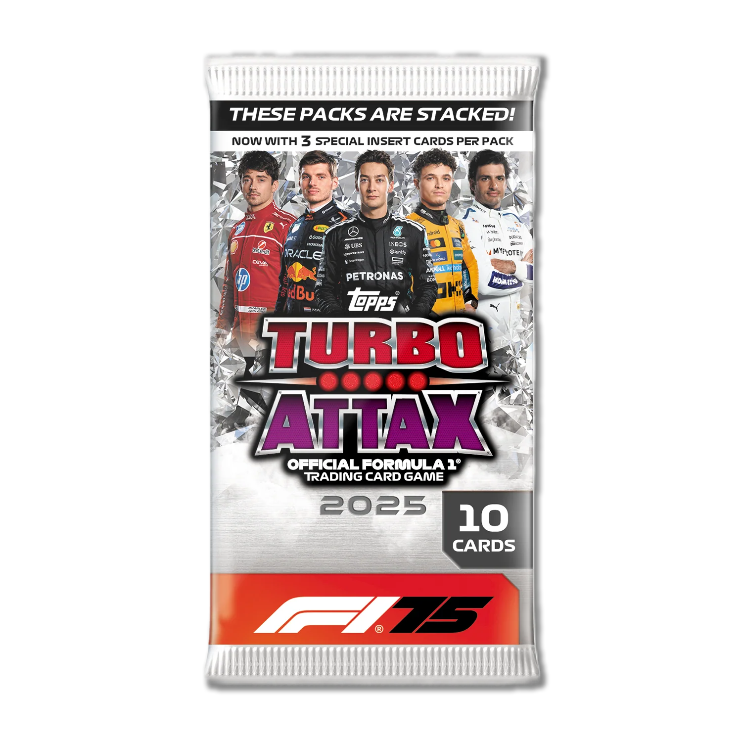 Turbo Attax Formula 1 Trading Card Pack 2025