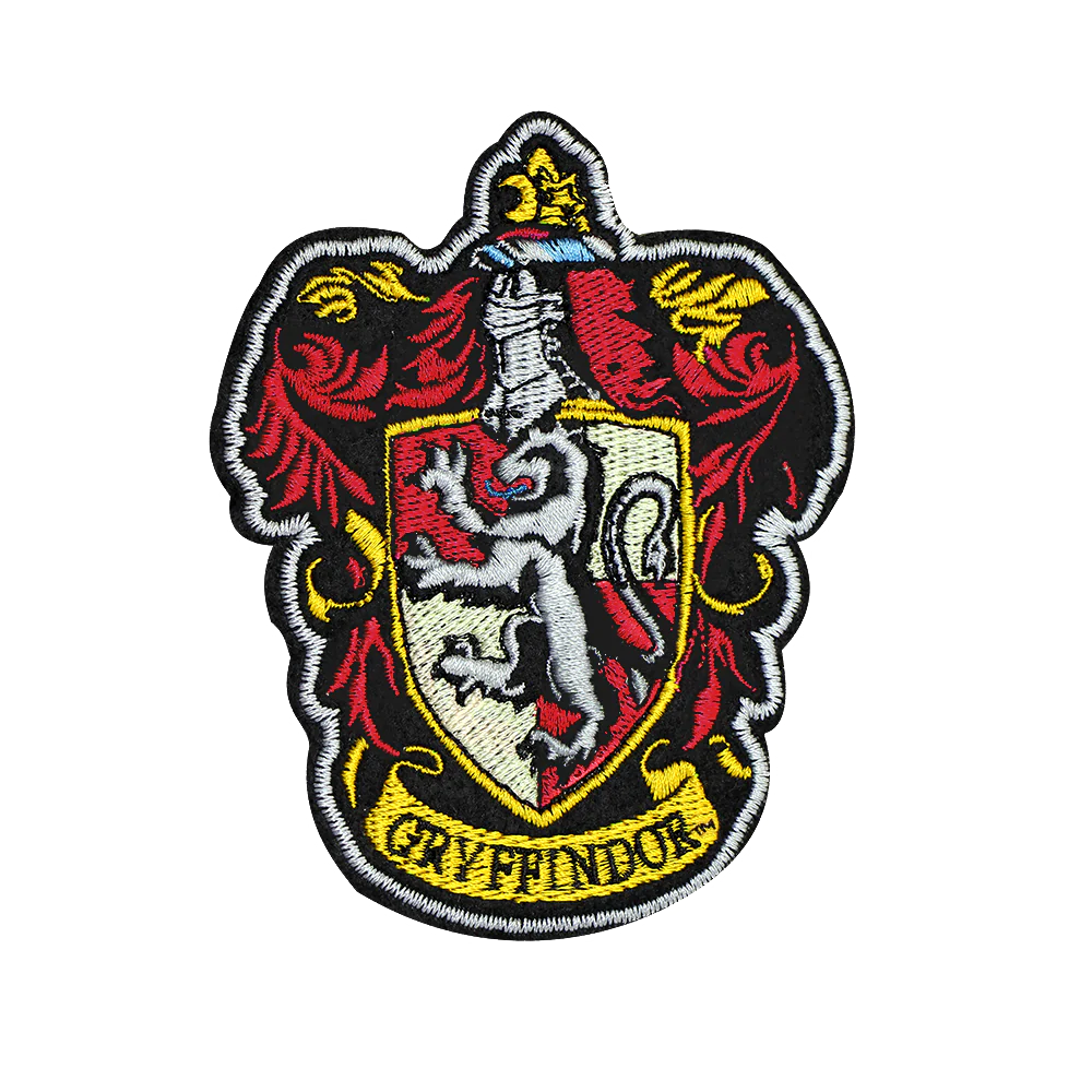 Set of 6 Harry Potter Crests Patches ( Iron-on)