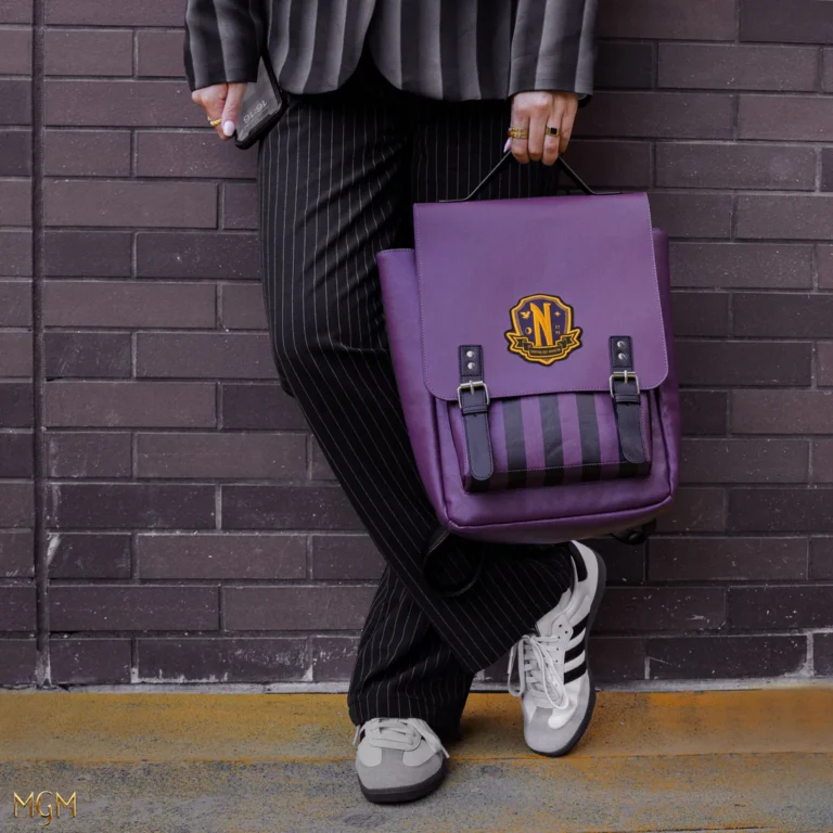 Wednesday - Backpack Nevermore Academy Purple