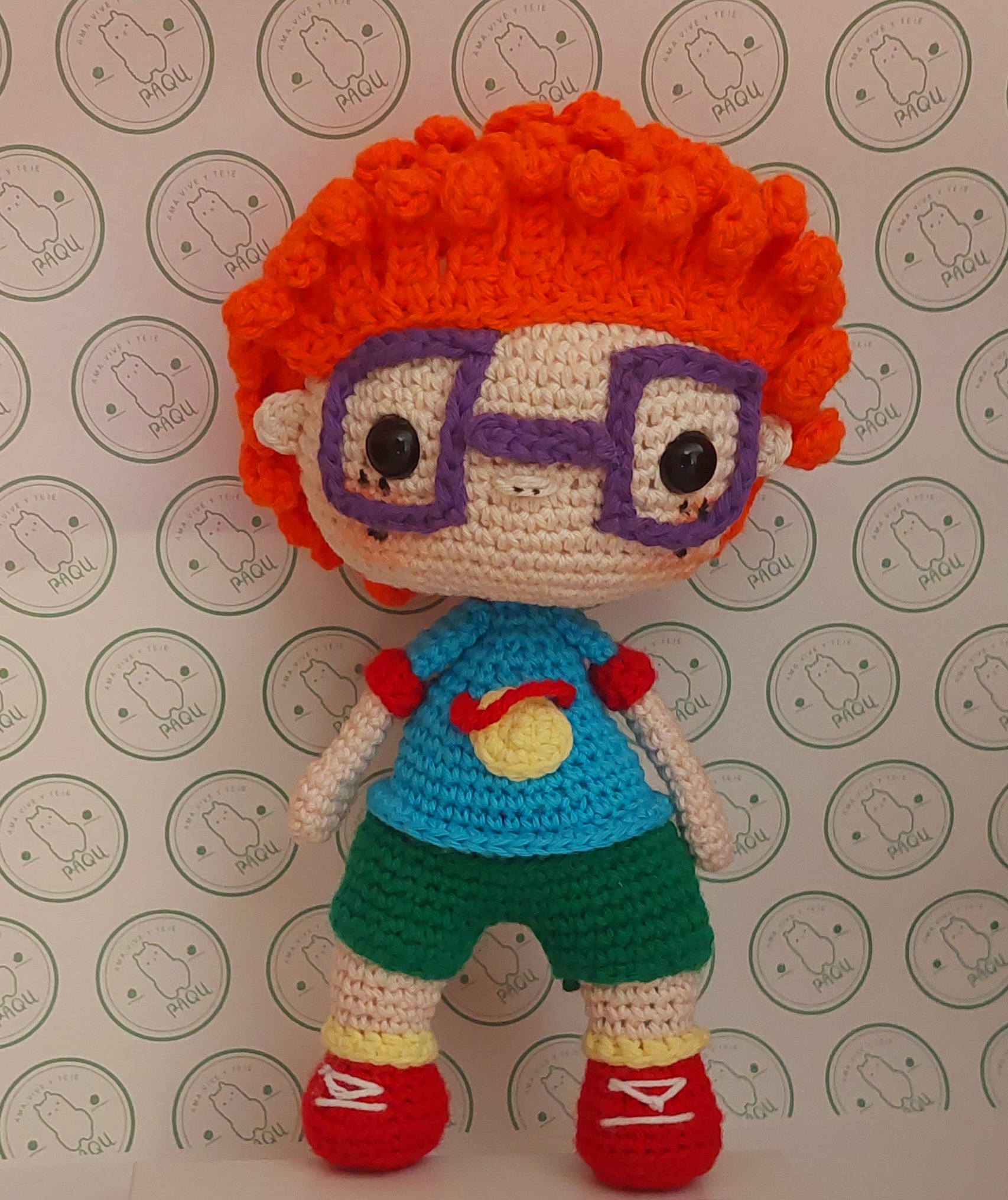 Muñeco tejido Chuckie