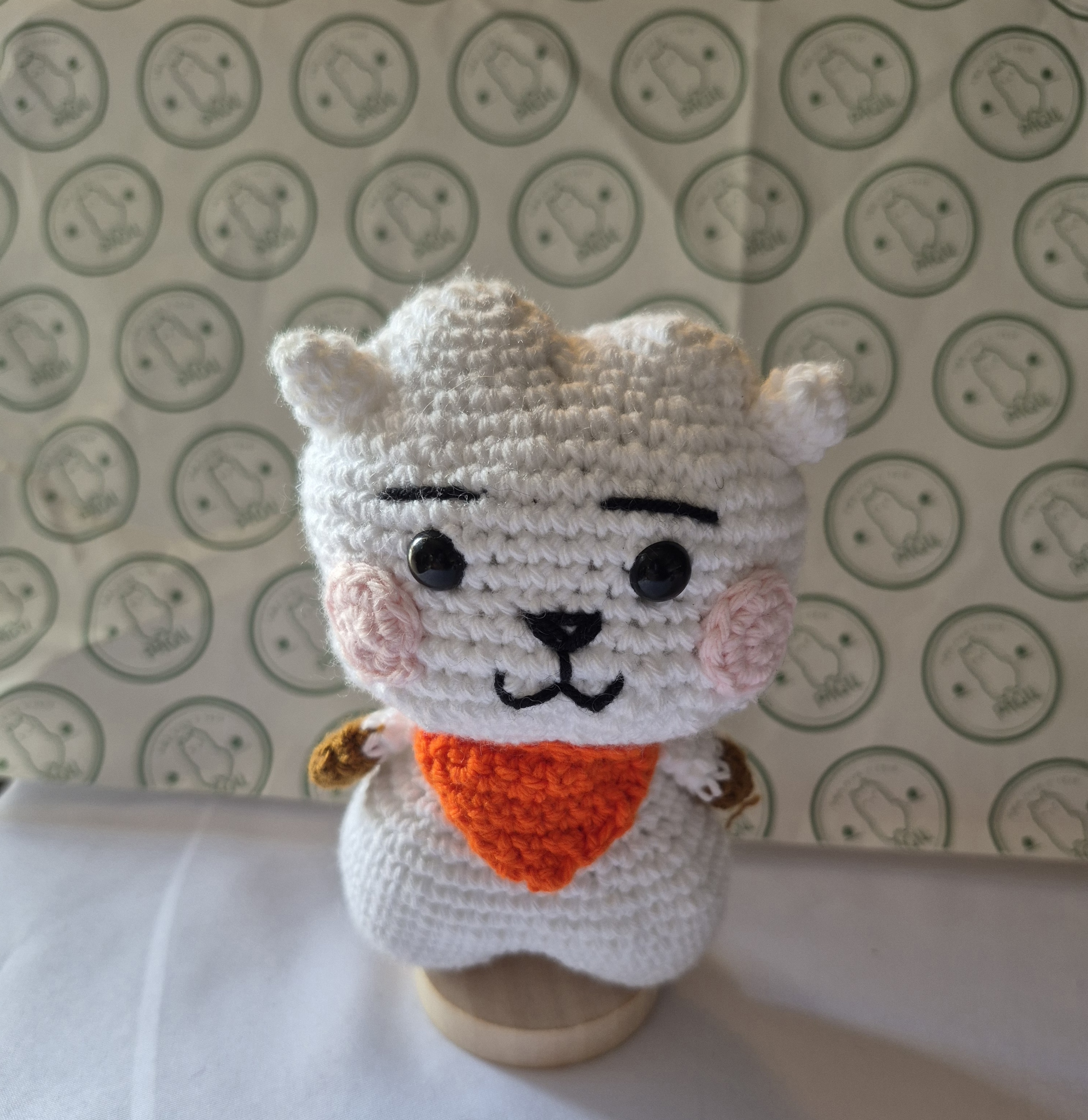 Muñeco tejido de alpaca
