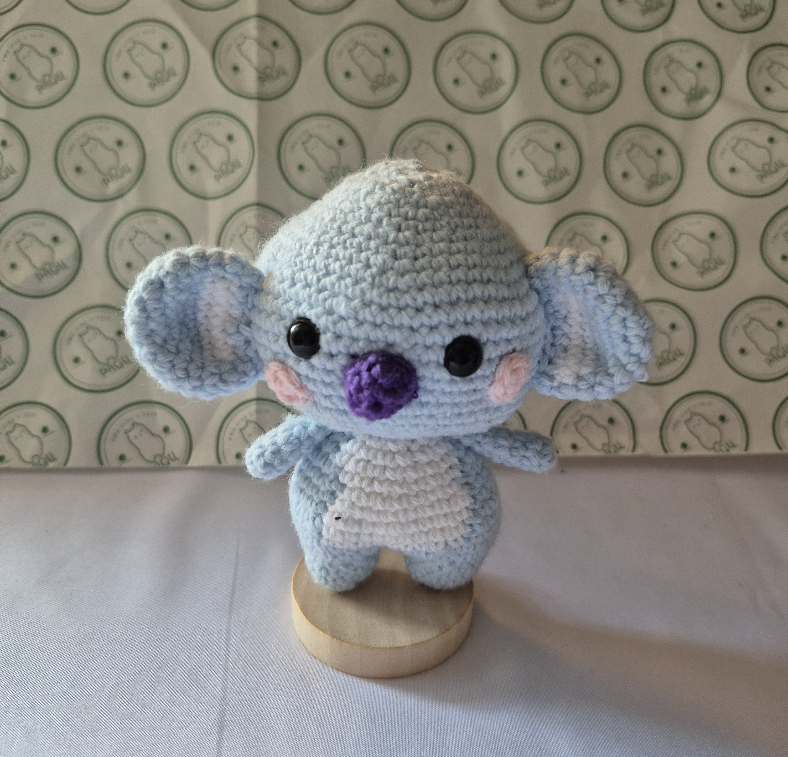 Koala de crochet
