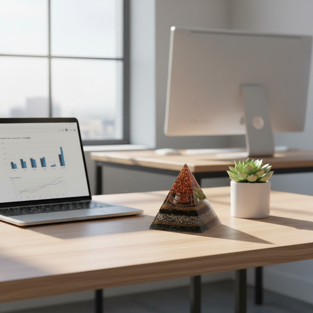 Pirâmide Orgonity Turmalina