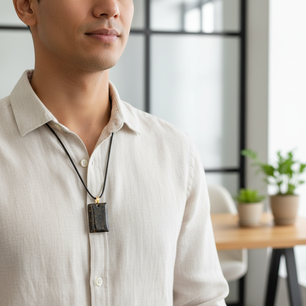  Pingente OrgoniTy Retangula