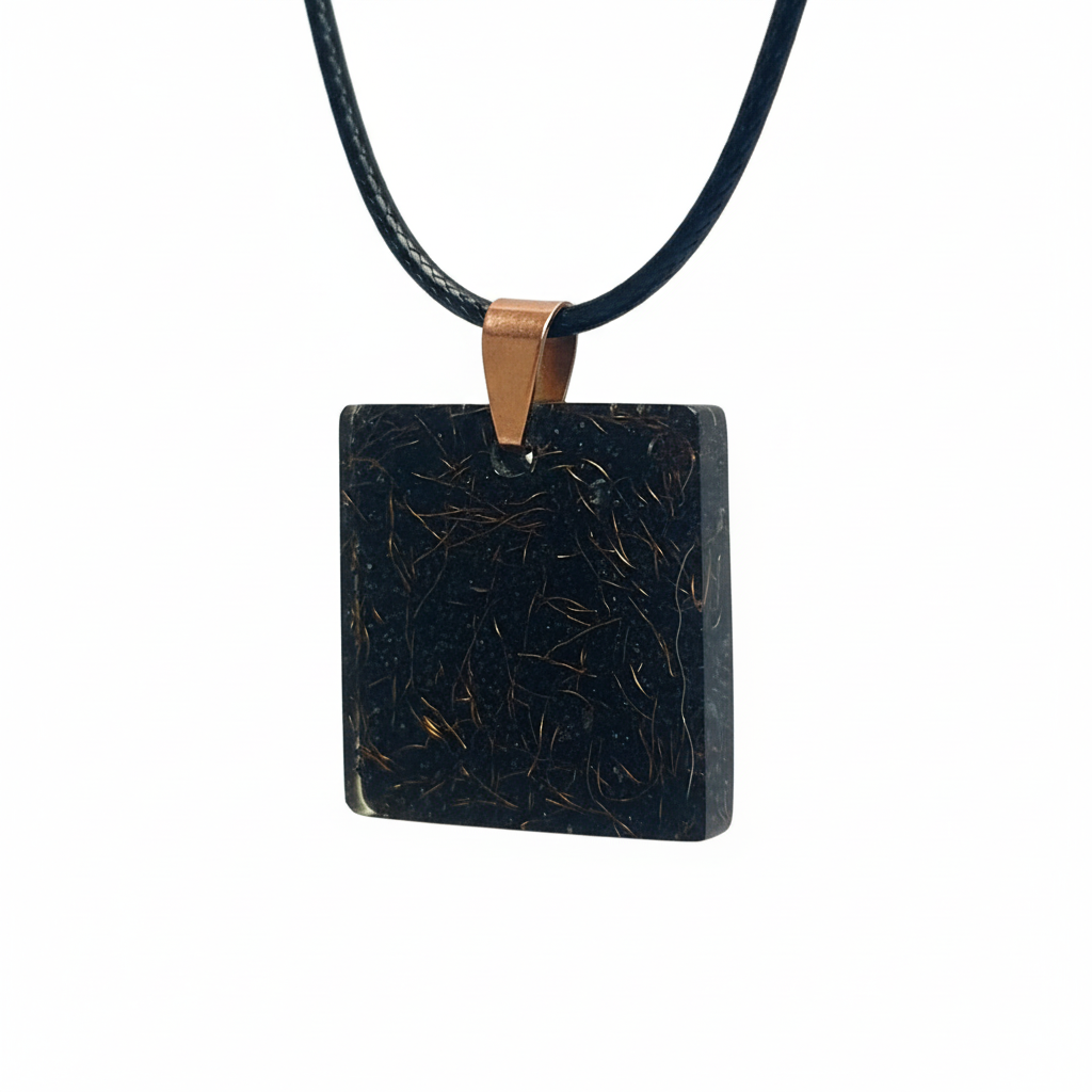 Pingente Quadrado Turmalina