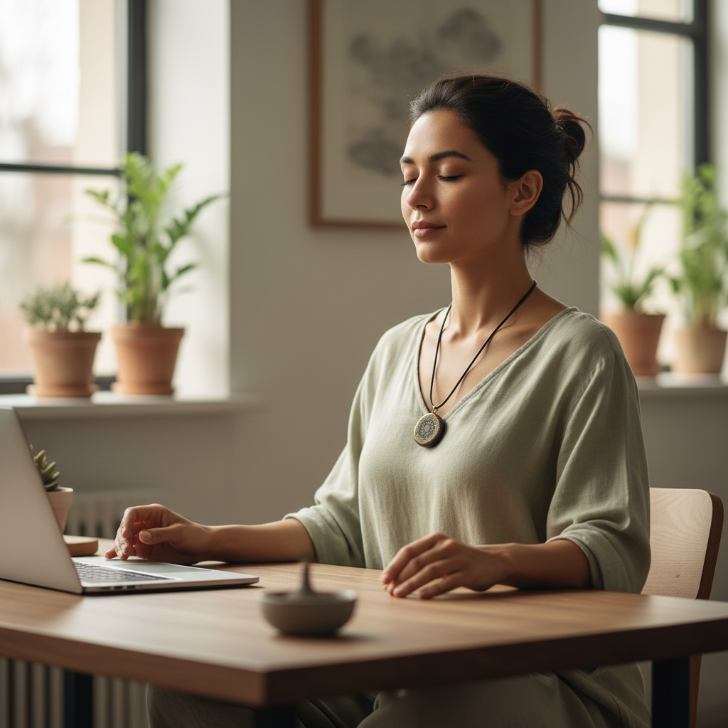 Pingente OrgoniTy Anahata