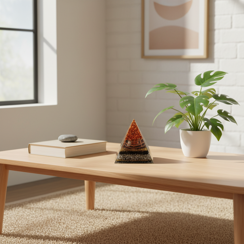 Pirâmide Orgonity Turmalina