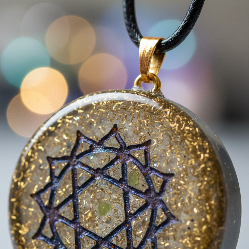 Pingente OrgoniTy Anahata