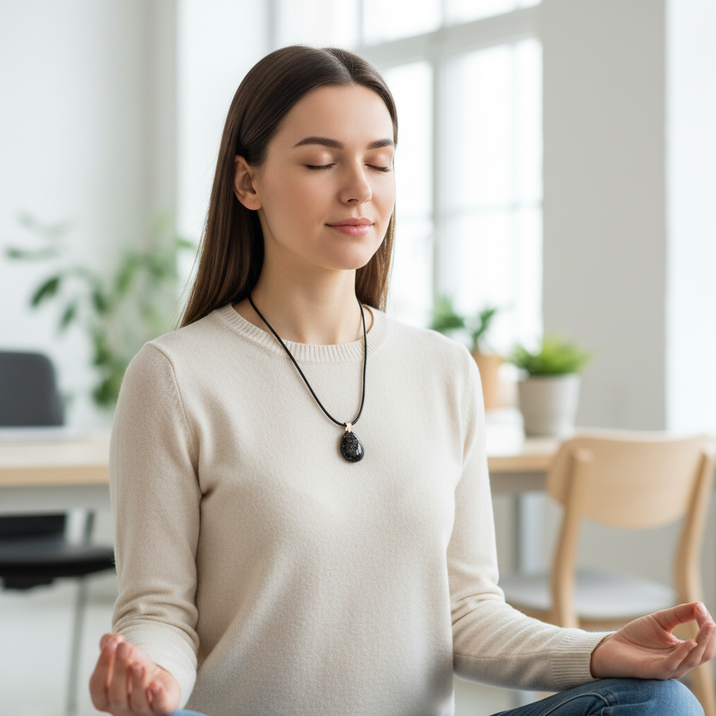 Pingente Gota Turmalina