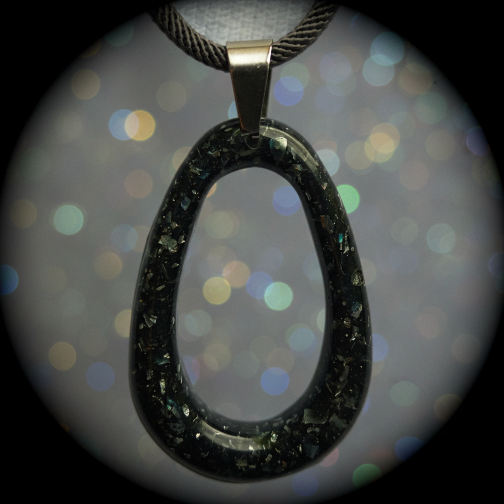 Pingente OrgoniTy Turmalina Negra