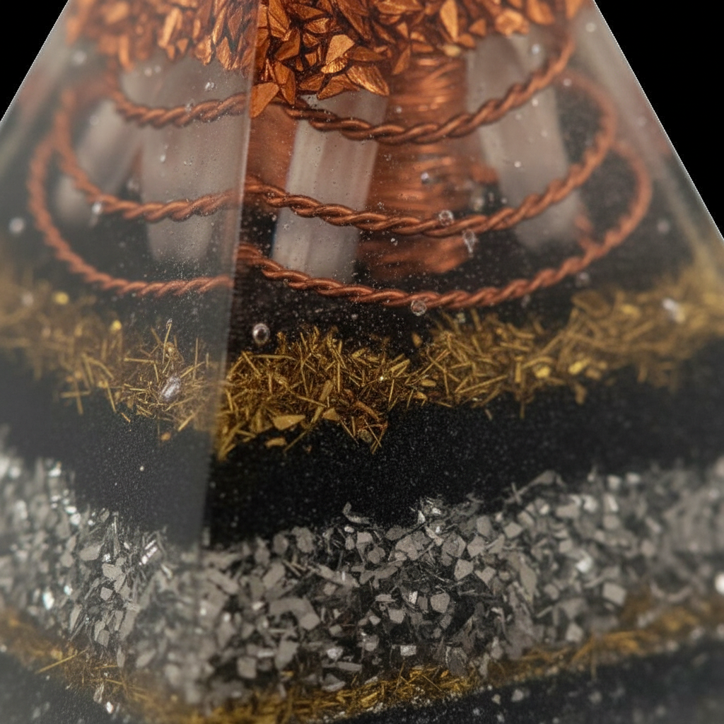 Pirâmide Orgonity Turmalina