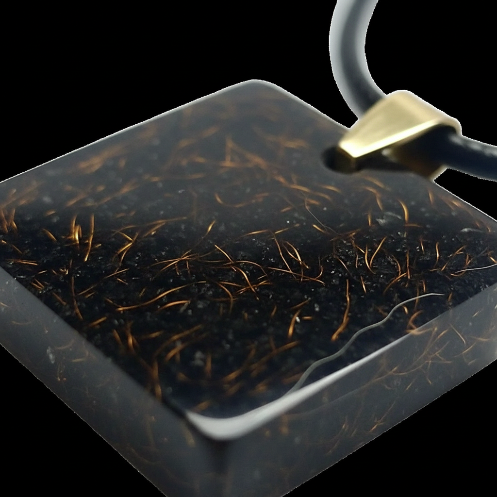 Pingente Quadrado Turmalina