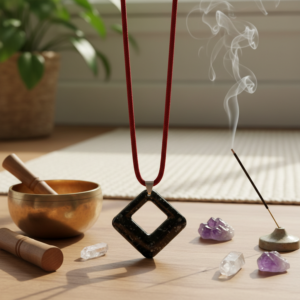 Pingente OrgoniTy Geométrico 