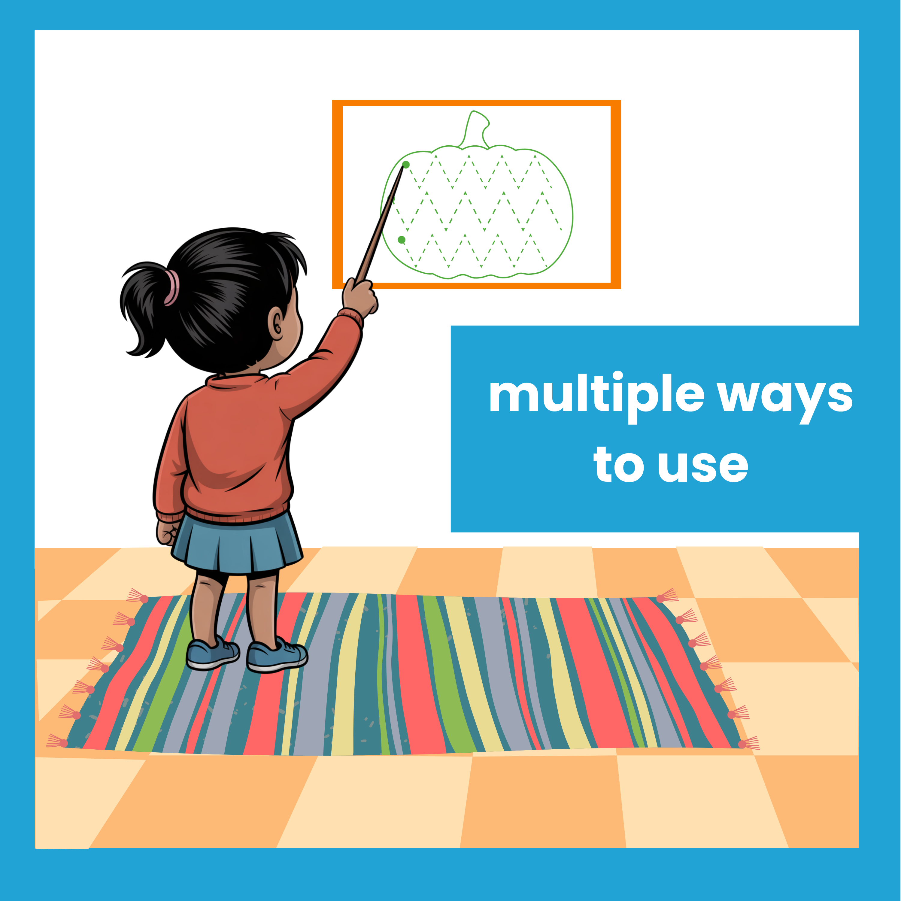 Pumpkin Fine Motor Prewriting Tracing Activities for Preschool