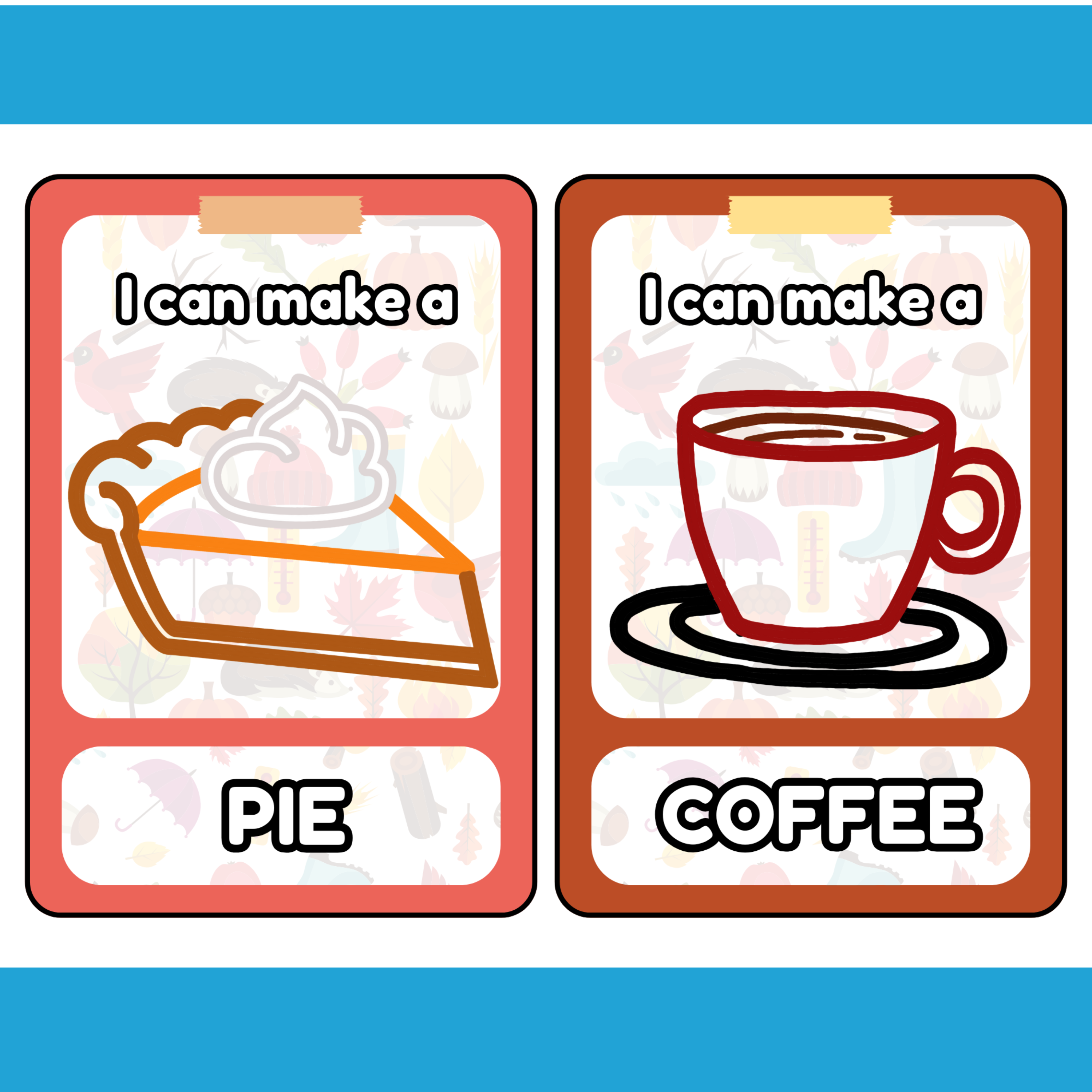 Fall Playdough Mats – Fine Motor Printable Activities for Preschool