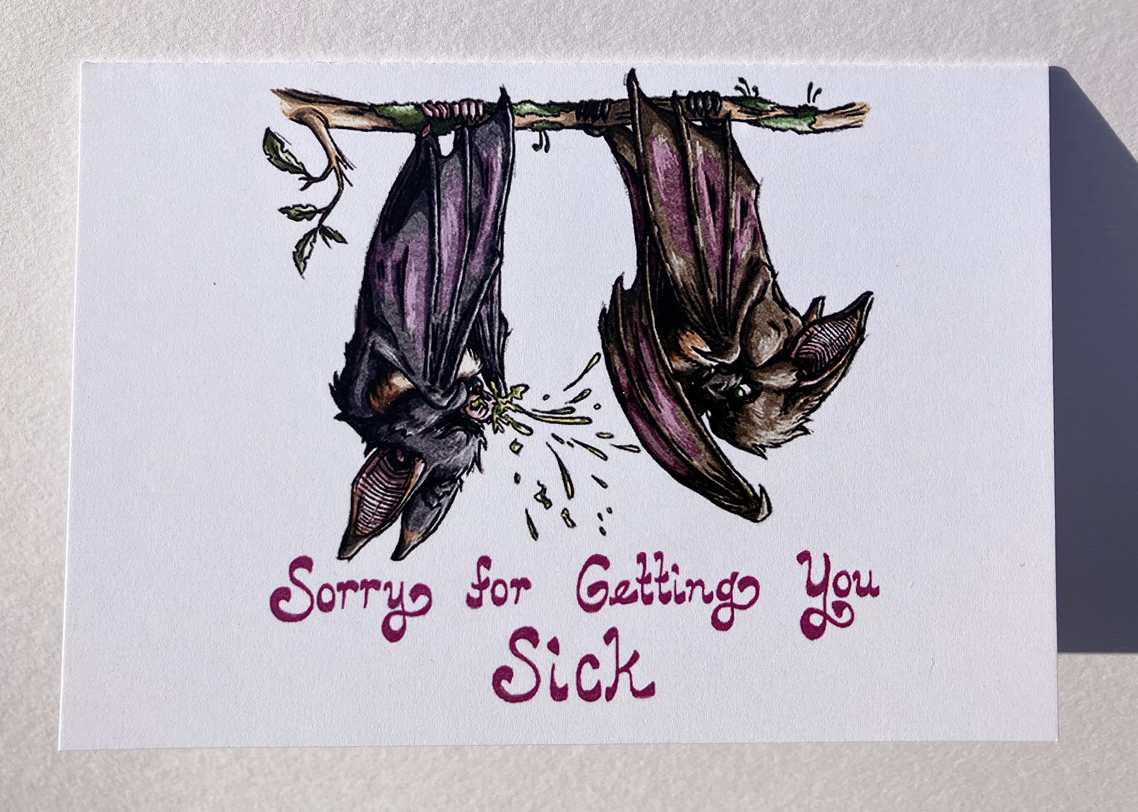 Sorry for Getting You Sick