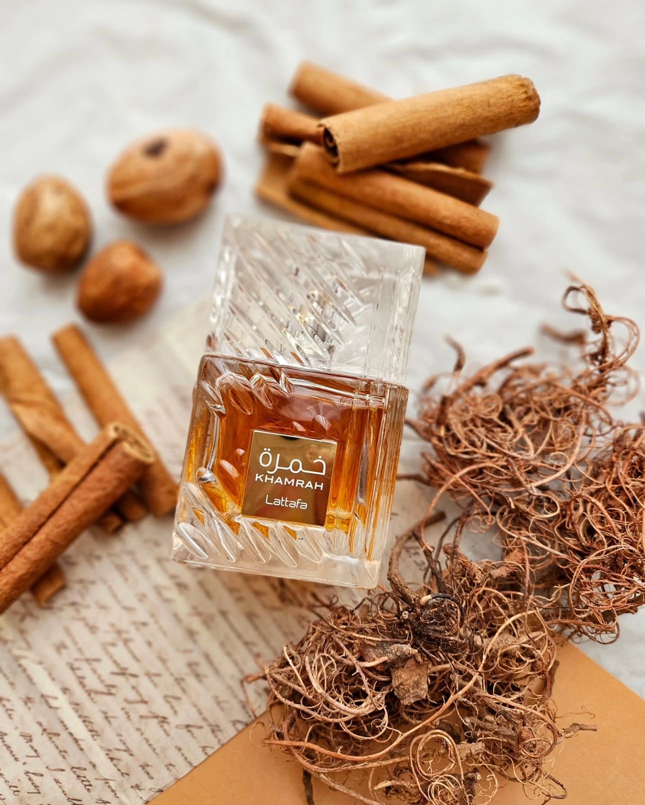 Lattafa Khamrah Eau de Parfum – 3ml / 5ml / 10ml Dekant