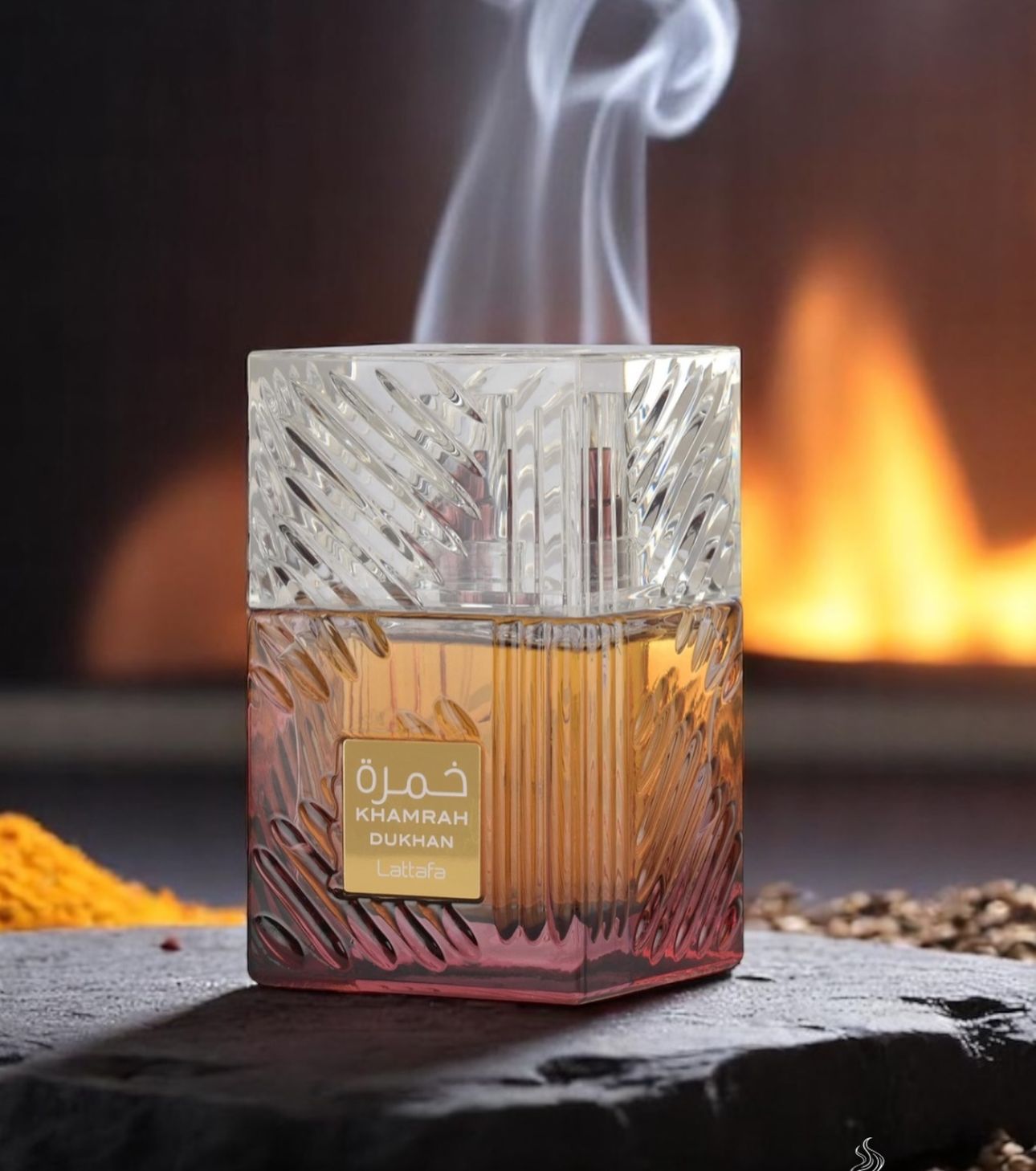 Lattafa Khamrah Dukhan Eau de Parfum – 3ml / 5ml / 10ml Dekant