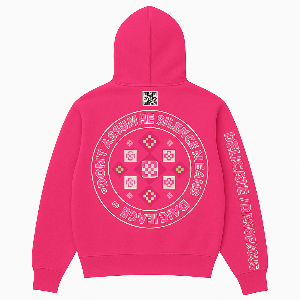 LAIDPINK Pink Hoodie