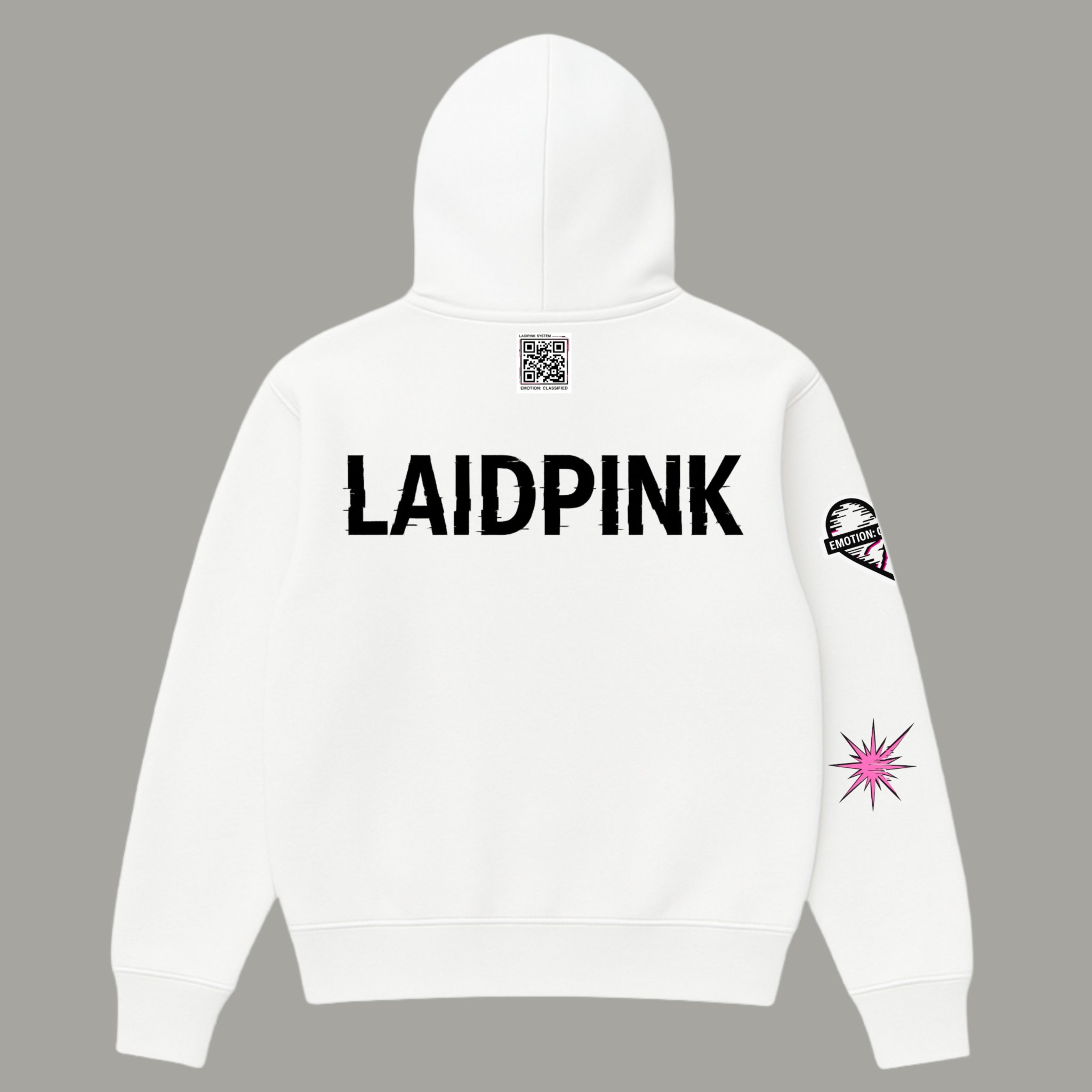 LAIDPINK Graphic Hoodie