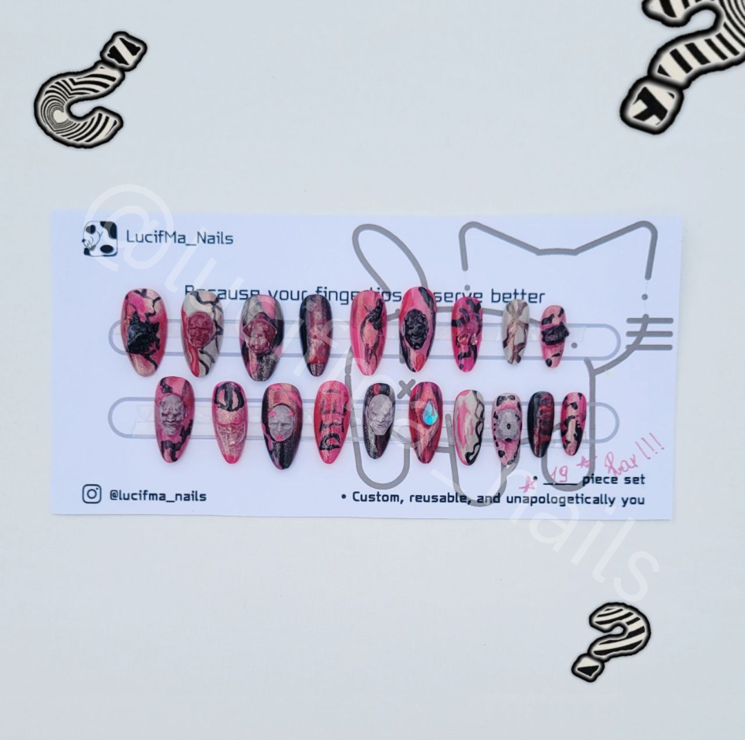 Monstrous Masquerade Press-On Nails