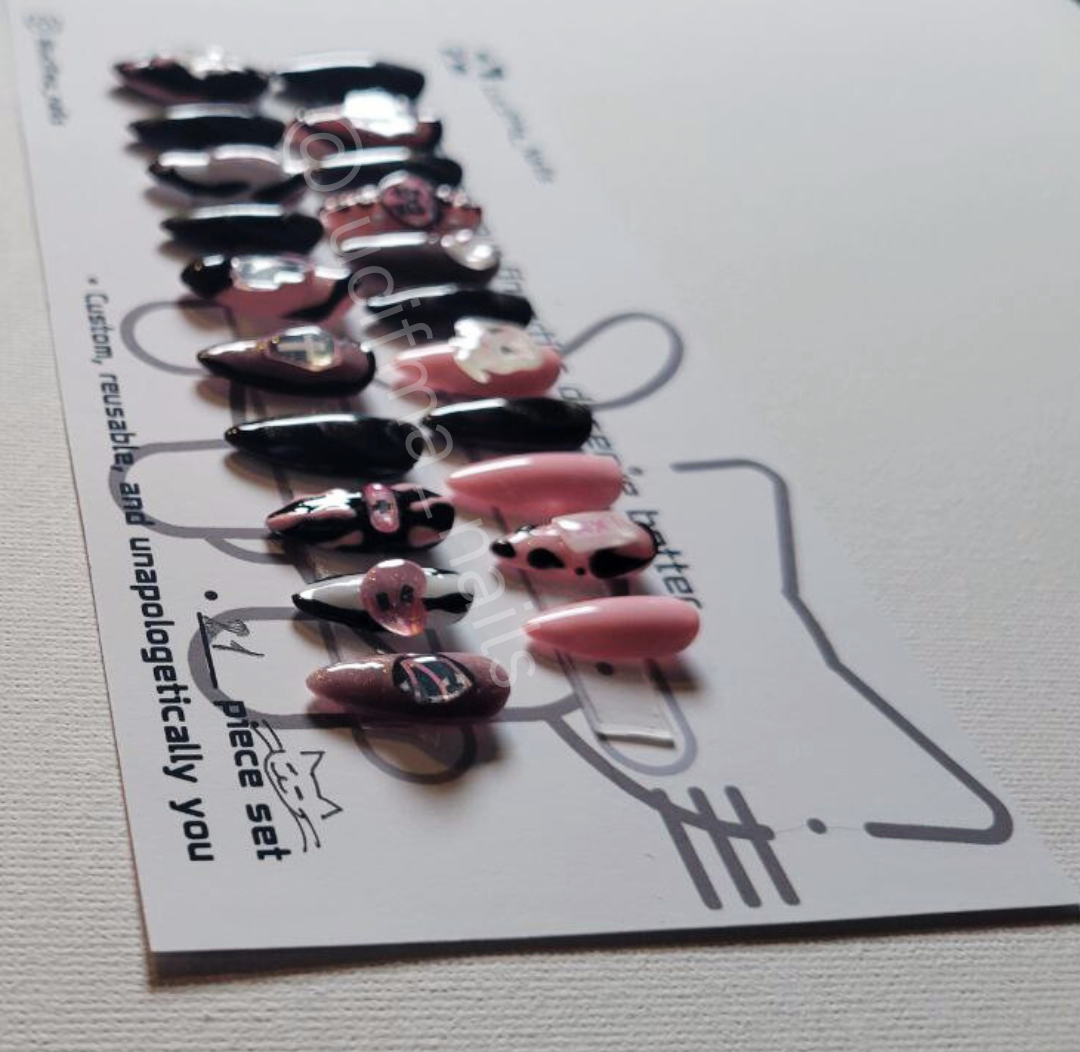 Cute  Gothic Press-On Nails
