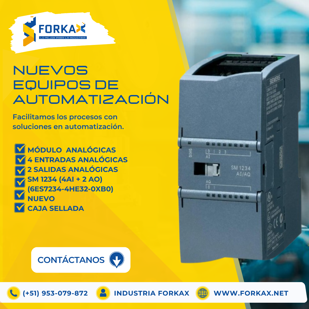 Módulo  SM 1234 - 4 AI /2 AO  | S/800