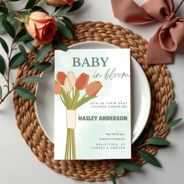 PLR Baby Shower Invitation Templates Bundle 