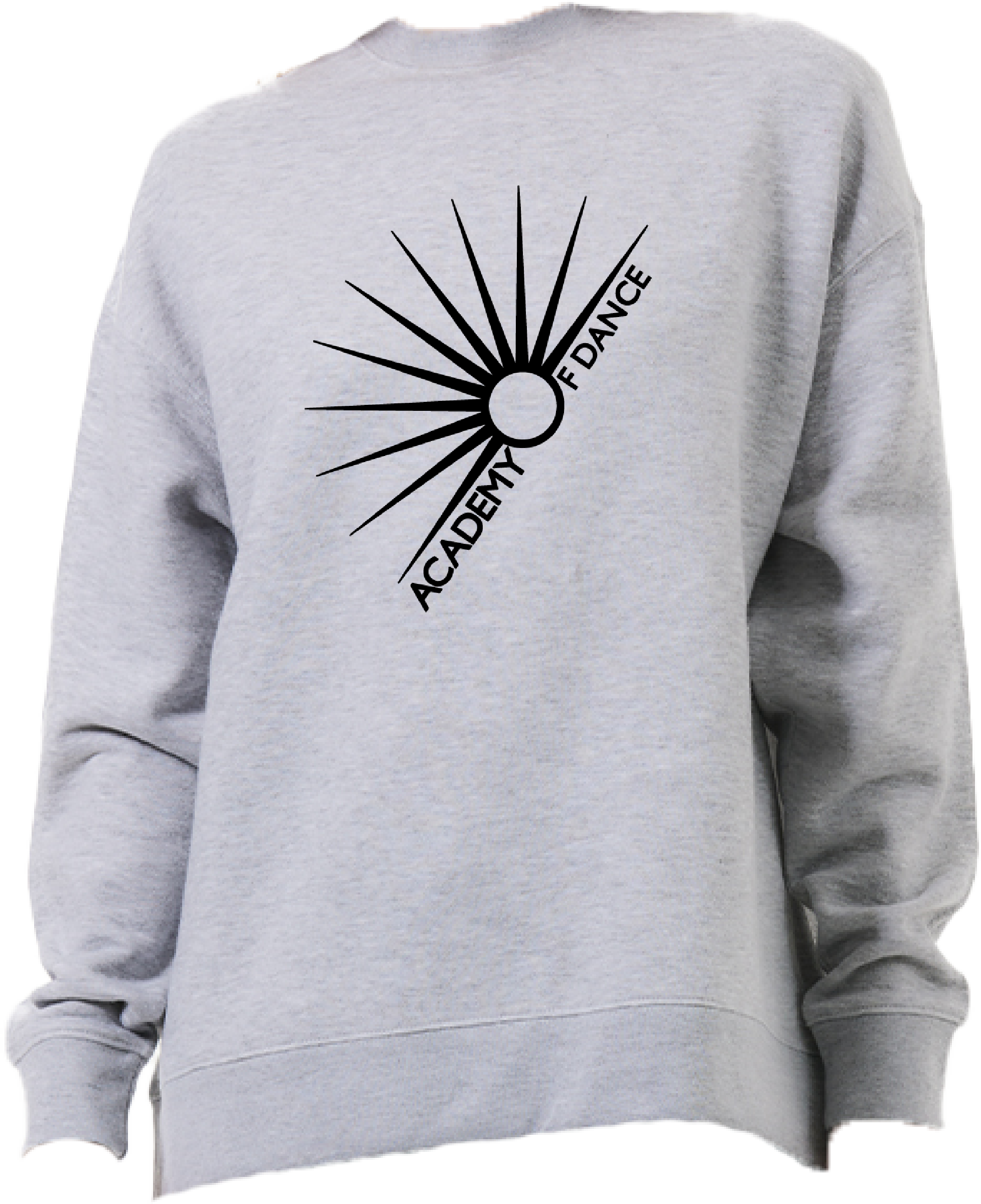 Oversized Logo Crew Sweatshirt
