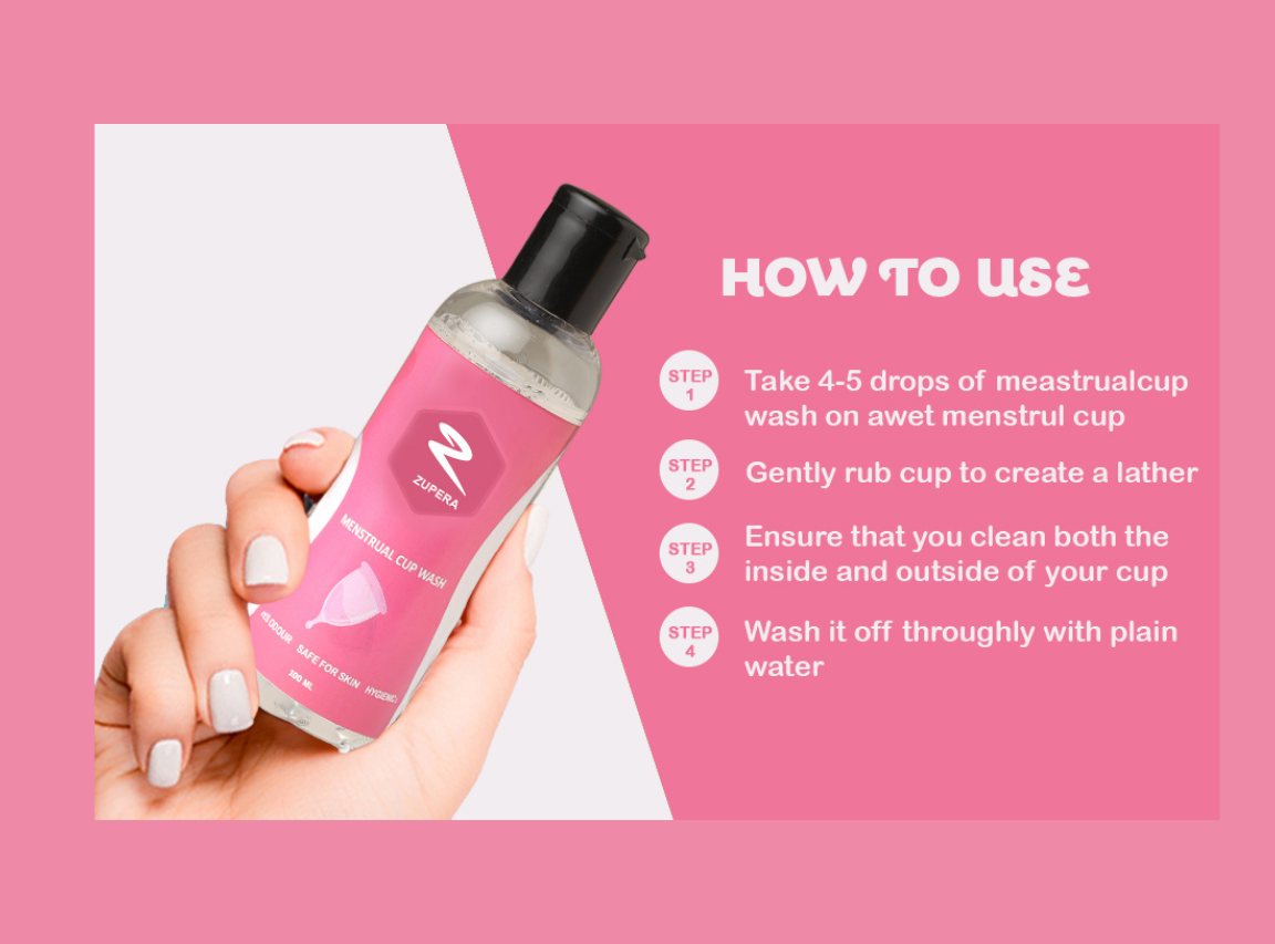 Zupera Menstrual Cup Wash 100ml