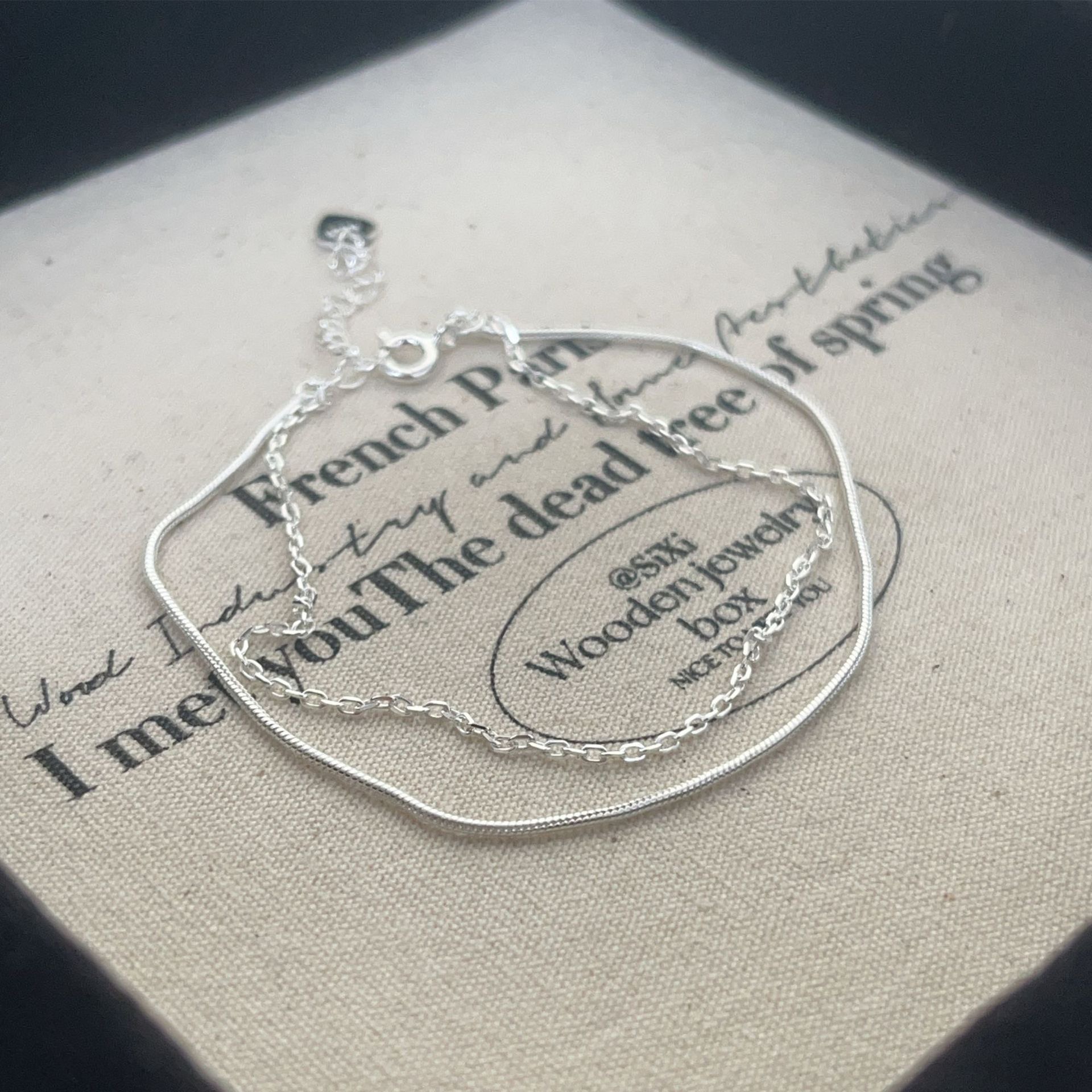 Pulsera doble serpiente cable 