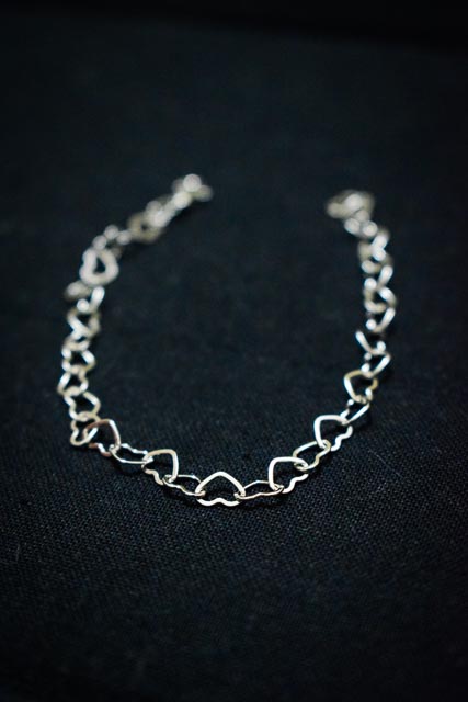 Pulsera de corazones 