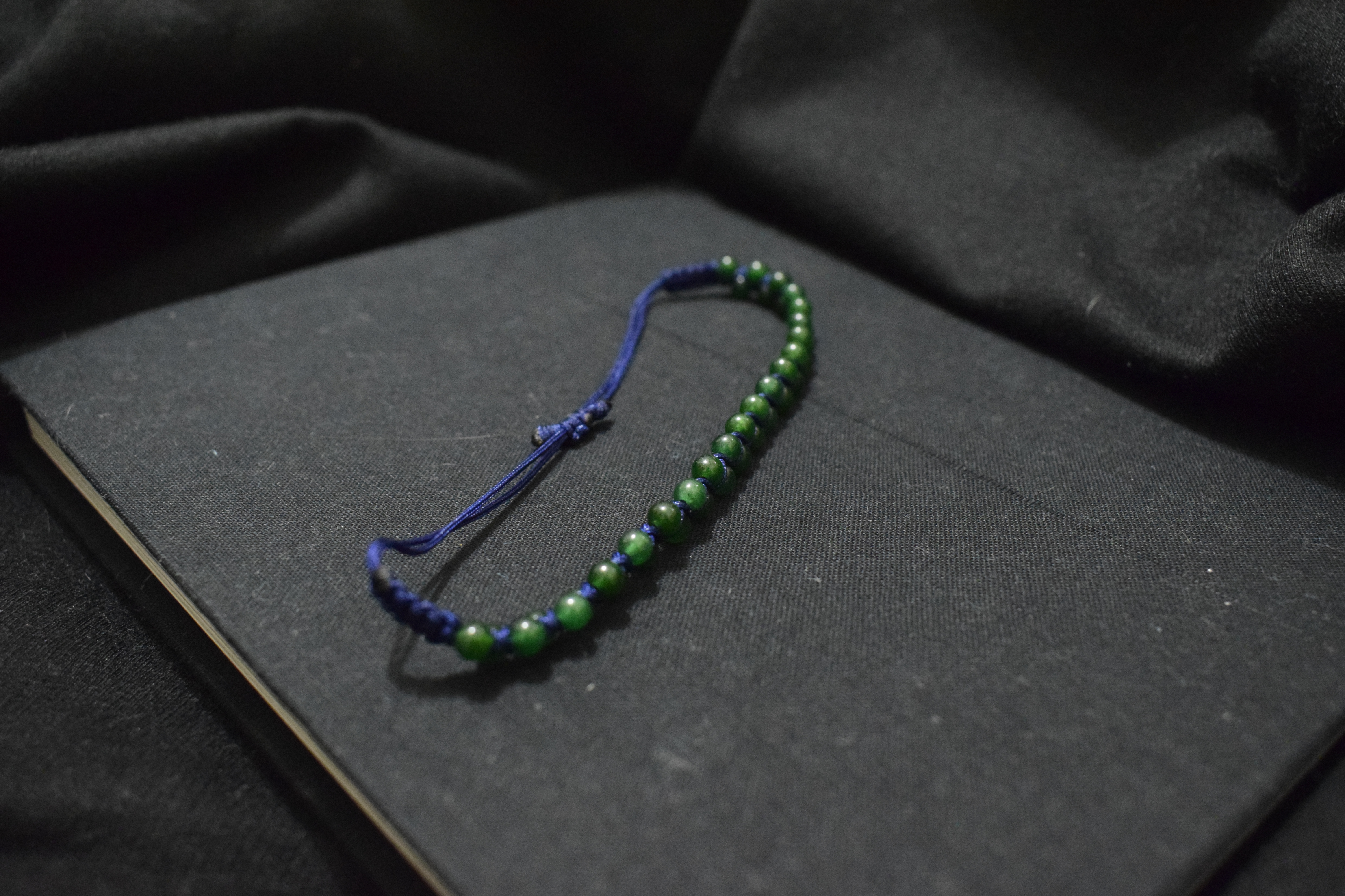 Pulsera de hilo Doble Carril Jade